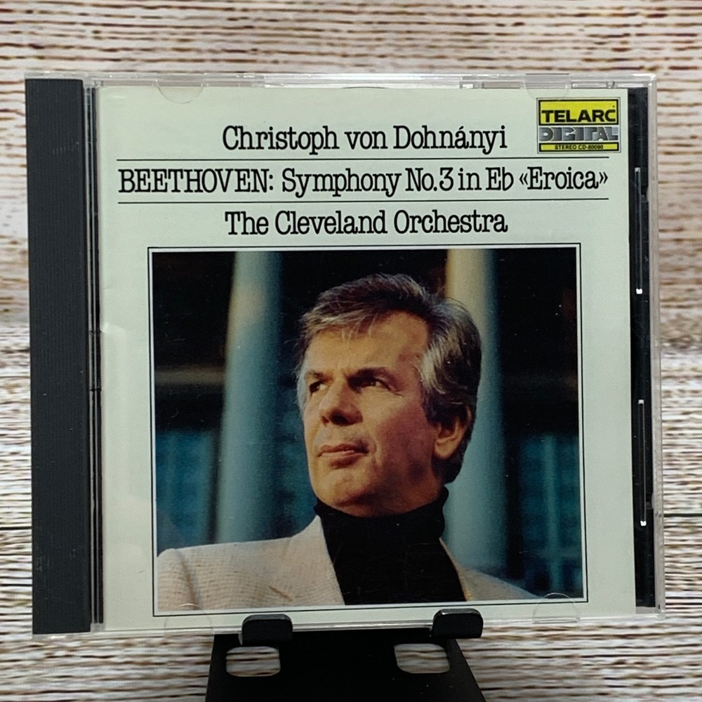 Beethoven Christoph von Dohnányi Cleveland Orchestra – Symphony No.3 [1984‎ CD]